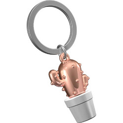 Μπρελόκ Metamorphose Cactus Rose / Gold Keyholder