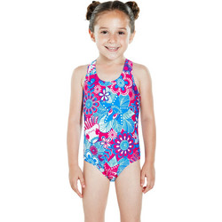 Speedo Fantasy Flowers Essential Allover Αθλητικό Παιδικό Μαγιό Ολόσωμο για Κορίτσι Πολύχρωμο 807970-C197