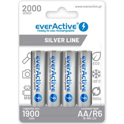 Everactive Silver Line AA 2000mAh 4τμχ