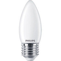 Philips E27 LED WarmGlow Mat Candle Bulb 3.4 40W LPH02590