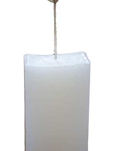 Λαμπάδα βάπτισης τετράγωνη μασίφ 70cm