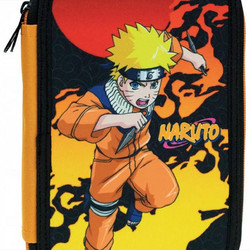 Gim Naruto Κασετίνα Γεμάτη με 2 Θήκες Πολύχρωμη 369-00100