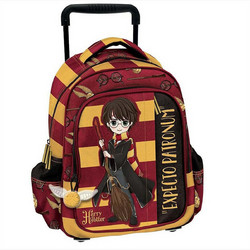 Graffiti Harry Potter Σχολική Τσάντα Τρόλεϊ Νηπιαγωγείου Κόκκινη Πορτοκαλί 224261 2022