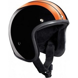 Bandit Race Black / Orange Κράνος Μηχανής Jet 950gr