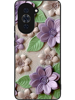 Sonique 3D Flower Series Back Cover Violet (Huawei Nova 10 Pro)