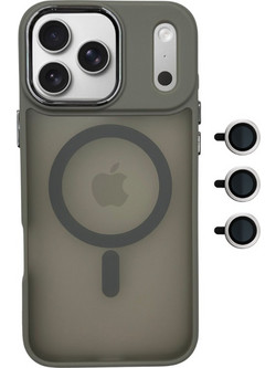 Θήκη MagSafe Magnetic για Apple iPhone 17 Pro - Γκρι