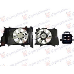 ΒΕΝΤΙΛΑΤΕΡ ΨΥΓΕΙΟΥ 1.0-1.2 ΒΕΝΖΙΝΗ (353mm) (4PIN) για MITSUBISHI SPACE STAR 13-16