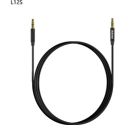 Dudao L12S AUX cable mini jack 3.5mm 1m 3-pole stereo - black