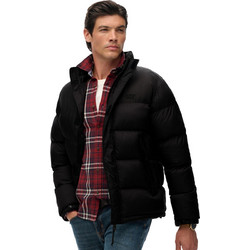 Superdry Touchline Ανδρικό Μπουφάν Χειμωνιάτικο Puffer Μαύρο M5011242A-02A