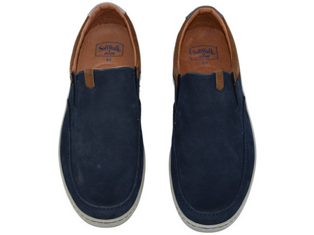 SOFT WALK Ανδρικό Μοκασίνη 1-620-18007-blue