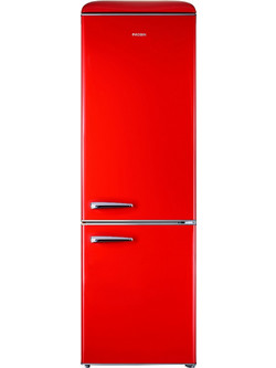 Robin RB-310 Retro Ψυγειοκαταψύκτης 300lt Υ192xΠ60xΒ60cm Κόκκινος