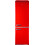 Robin RB-310 Retro Ψυγειοκαταψύκτης 300lt Υ192xΠ60xΒ60cm Κόκκινος