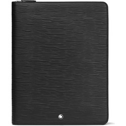 Montblanc Meisterstuck 4810 μαύρη δερμάτινη Θήκη σημειωματάριου-notepad holder 130906