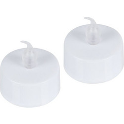 Ρεσώ LED Μπαταρίας Κόκκινη Φλόγα O4x4cm - 2 τμχ