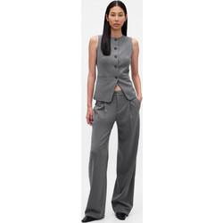 365 Low Rise με Πιέτες Παντελόνι Charcoal heather grey