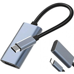 Αντάπτορας USB C to HDMI 4K 60Hz με Καλώδιο 18 cm