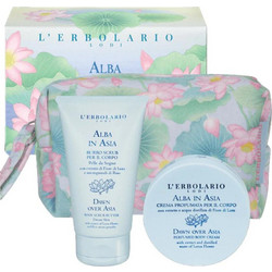 L'Erbolario Alba in Asia Body Scrub 50ml + Body Cream 75ml