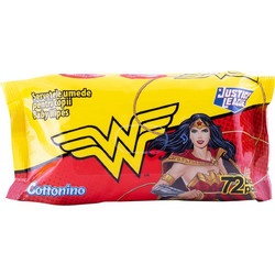 Cottonino Wonder Woman υγρά μαντηλάκια για παιδιά, 72 τεμ