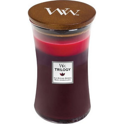 Sun Ripened Berries Trilogy Vase (berry ripening in the sun) - Scented candle-609.0g