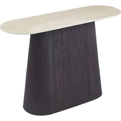 ΚΟΝΣΟΛΑ CATER HM18323 ΚΕΡΑΜΙΚΟ TOP ΟΨΗ ΤΡΑΒΕΡΤΙΝΑΣ-MDF ΒΑΣΗ 120x40x78Υεκ