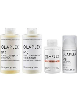 Olaplex Restore Kit Σετ Θεραπείας Μαλλιών για Επανόρθωση & Ψαλίδα No4 250ml + No5 250ml + No6 100ml + No8 100ml