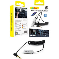 Andowl Bluetooth Car Kit Q-H10 για το Ταμπλό με USB Θύρα Φόρτισης 114321
