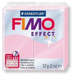 STAEDTLER ΠΗΛΟΣ 6x57gr FIMO EFFECT PASTEL ΡΟΖ ΑΝΟΙΧΤΟ