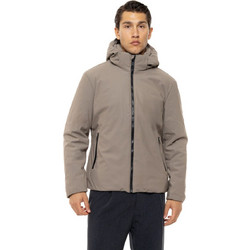 Biston Ανδρικό Μπουφάν Χειμωνιάτικο Puffer Μπεζ 54-201-108
