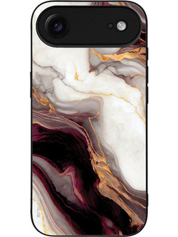 Sonique Marble Series Θήκη iPhone 17 Air Burgundy