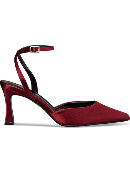Envie Shoes Γόβες με Λεπτό Ψηλό Τακούνι & Λουράκι Μπορντό E02-22233-39