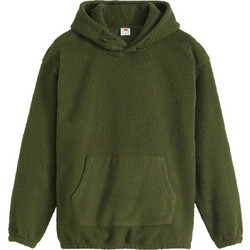 Levi's Ανδρικό Φούτερ Fleece με Κουκούλα & Τσέπες Χακί A1034-0029