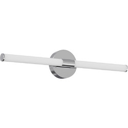 Lucas Επιτοίχιο Led Φωτιστικό Μπάνιου 10W 4000K Χρώμιο (WC10WCH)