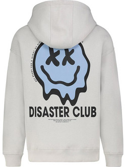 Sublevel Disaster Club Ανδρικό Φούτερ με Κουκούλα Light Grey H10608BC21477M23200