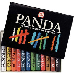 Παστέλ λαδιού Talens Panda (12 τεμάχια)