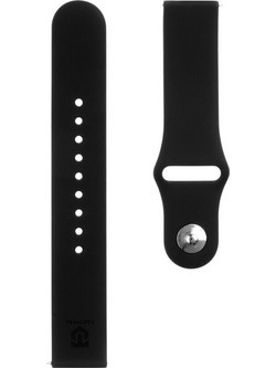 Tactical 432 Λουράκι Σιλικόνης Black (Universal 20mm)