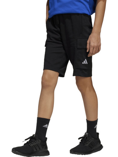 Adidas Αθλητικό Παιδικό Σορτς Cargo Μαύρο JC9768