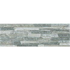 Teide Gris Vintage 3D Πλακάκι Επένδυσης Τοίχου Εξωτερικού Χώρου Τύπου Πέτρα Γκρι Σαγρέ 52χ17