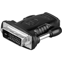 GOOBAY αντάπτορας HDMI σε DVI-D Dual-Link 24+1 pin 68482, μαύρο