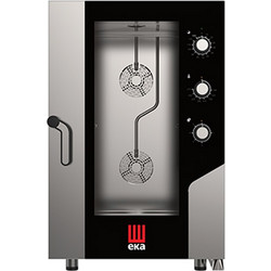 EKA MKF 1111S ΕΠΑΓΓΕΛΜΑΤΙΚΟΣ ΗΛΕΚΤΡΙΚΟΣ ΦΟΥΡΝΟΣ 11 GN 1/1 ΛΕΤΟΥΡΓΙΑ ΑΤΜΟΥ ΔΙΑΚΕΝΟ 68ΜΜ