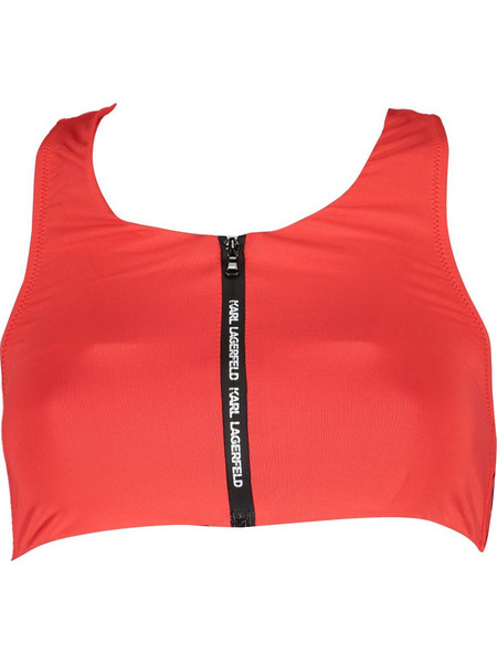 Karl Lagerfeld Bikini Top Κόκκινο KL21WTP23