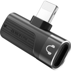 Μετατροπέας Ήχου Lightning σε Dual Lightning Borofone BV14