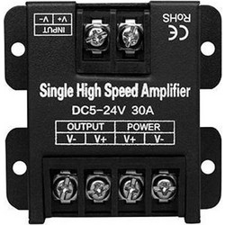 Ενισχυτής σήματος για μονόχρωμη ταινία LED DC12V/165W 24V/288W IP20 - 145-71470