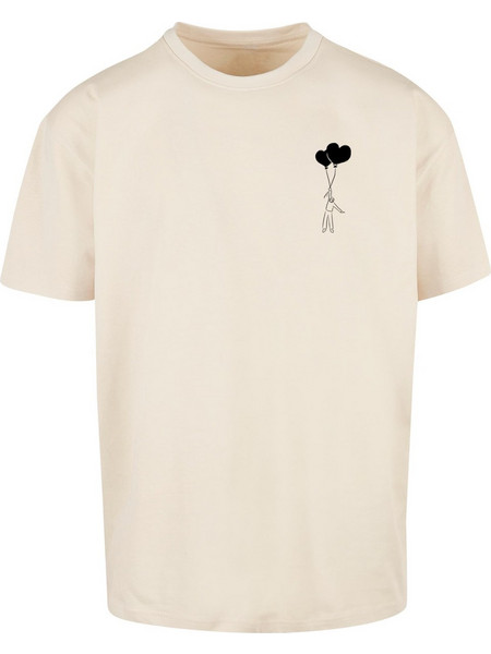 Love In The Air Heavy Oversize Tee sand
