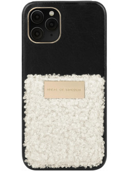 iDeal of Sweden Statement Faux Shearling Back Cover Cream (iPhone 11 Pro / XS / X)