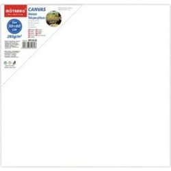 Motarro Καμβάς Ζωγραφικής σε Τελάρο Λευκός 60x50cm