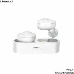 Remax TWS-21 Ακουστικά Bluetooth In Ear White