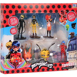 PMI Miraculous S1 Pencil Toppers 8 Pack Deluxe