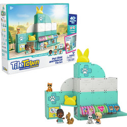 Tile Town - Veterinary Clinic, Magnetic Building Kit (90306)