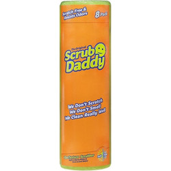 Scrub Daddy Original κίτρινα σφουγγάρια (συσκευασία 8)