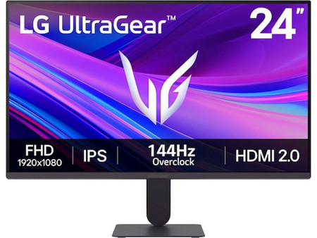 LG UltraGear 24G411A-B IPS HDR Gaming Monitor 24" 1920x1080 FHD 144Hz 5ms